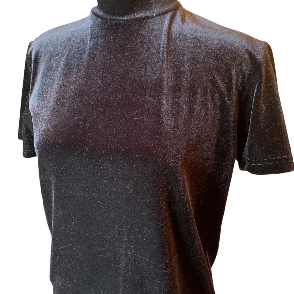 Gap | BLACK Velour Women's Shirt